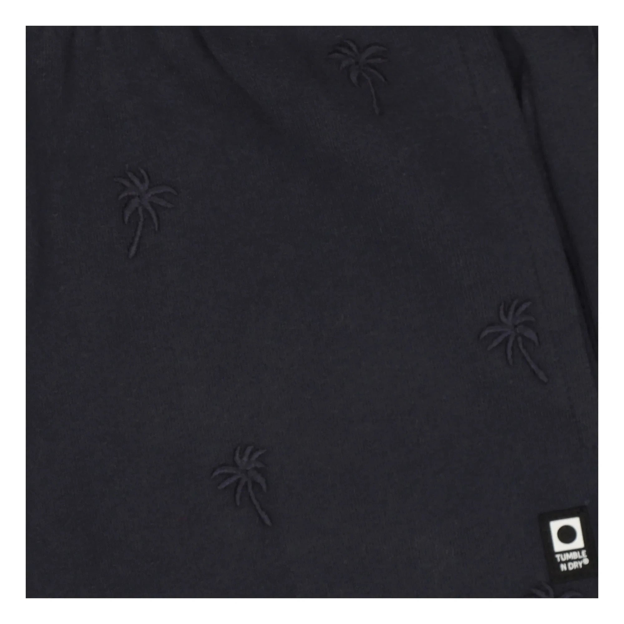 Tumble N'Dry - Shorts jogger de algodón orgánico Polinesia | Azul Oscuro