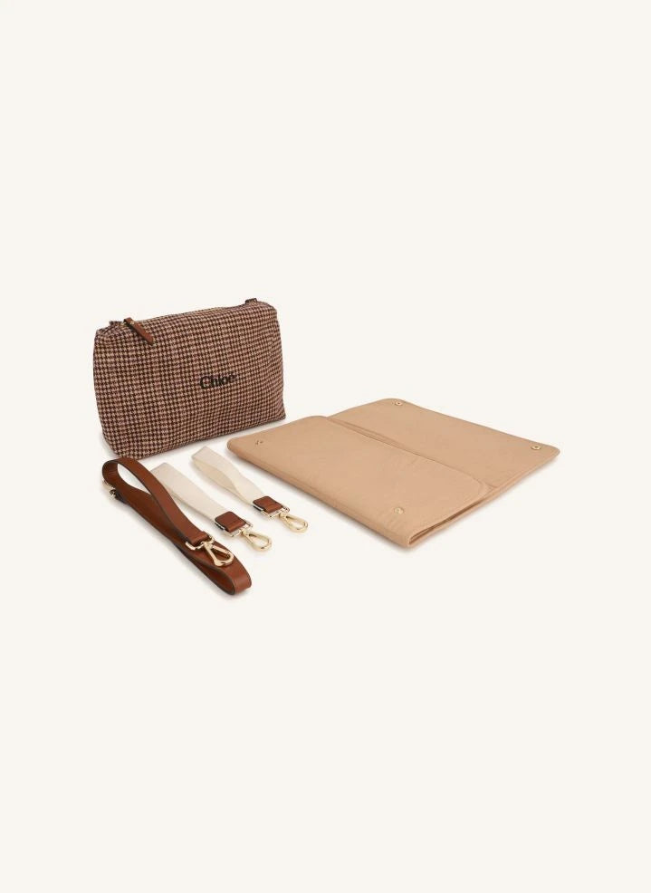 Chloé - Carreaux Bolsa de cambio | Marrón