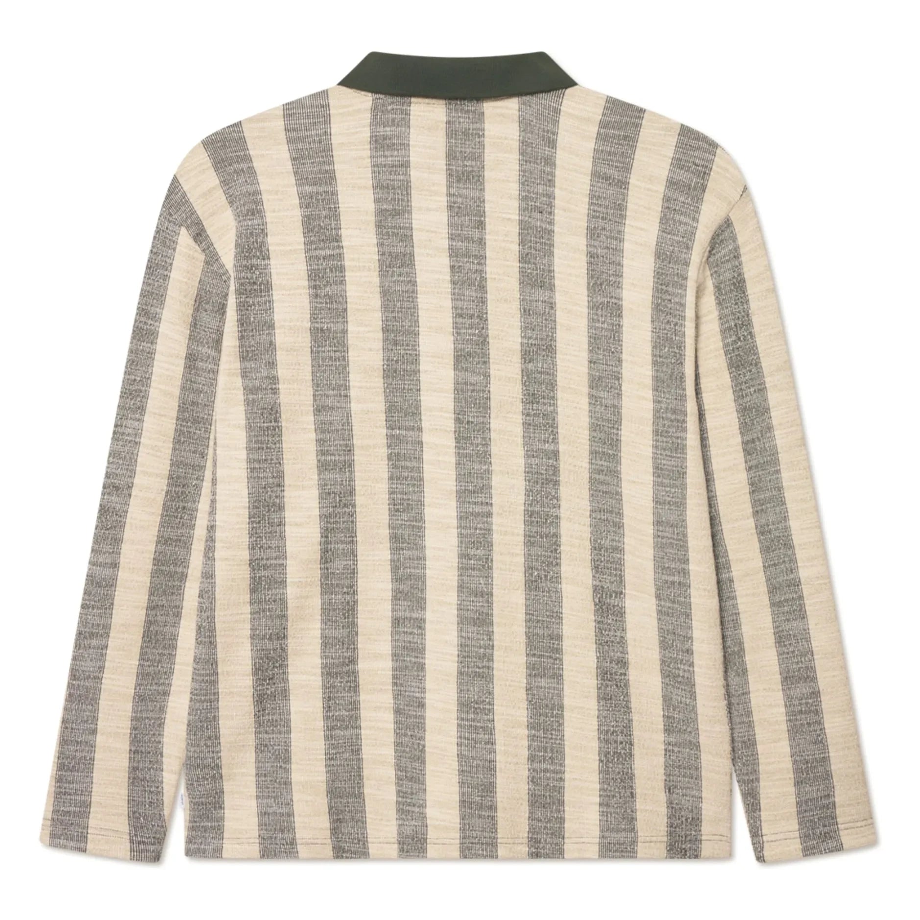 Les Deux - Polo de punto jacquard Bowie | Caqui oscuro