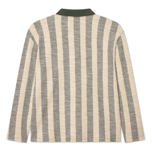 Les Deux - Polo de punto jacquard Bowie | Caqui oscuro
