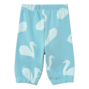 Tinycottons - Jogger Swans Algodón Orgánico | Azul claro