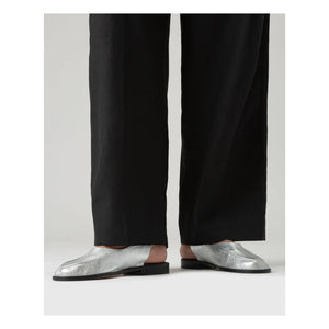 Hereu - Sandalias de tiras al tobillo Metalli | Plata