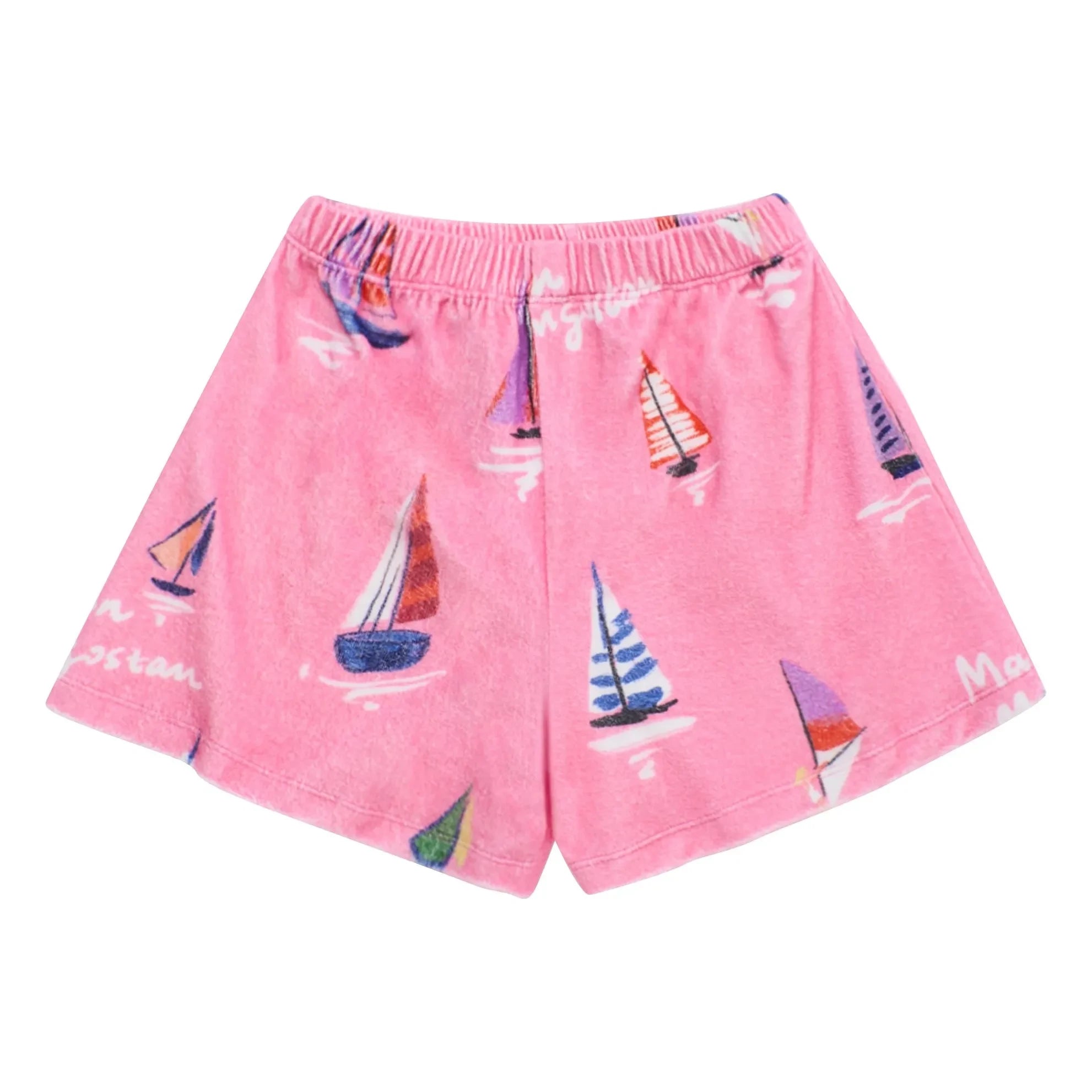 Maison Mangostan - Shorts de baño Voiles Eponge | Rosa