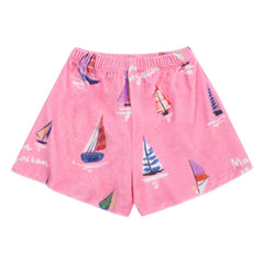 Maison Mangostan - Shorts de baño Voiles Eponge | Rosa