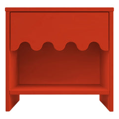 Oeuf NYC - Mesita de noche Moss | Rojo