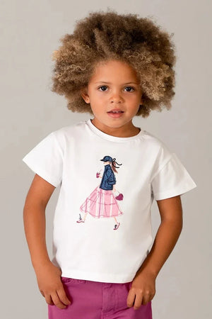 Camiseta de algodón para niño Mayoral