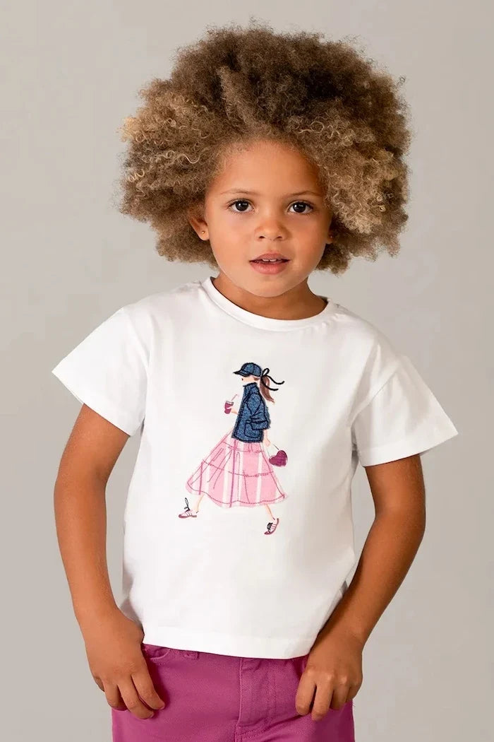 Camiseta de algodón para niño Mayoral
