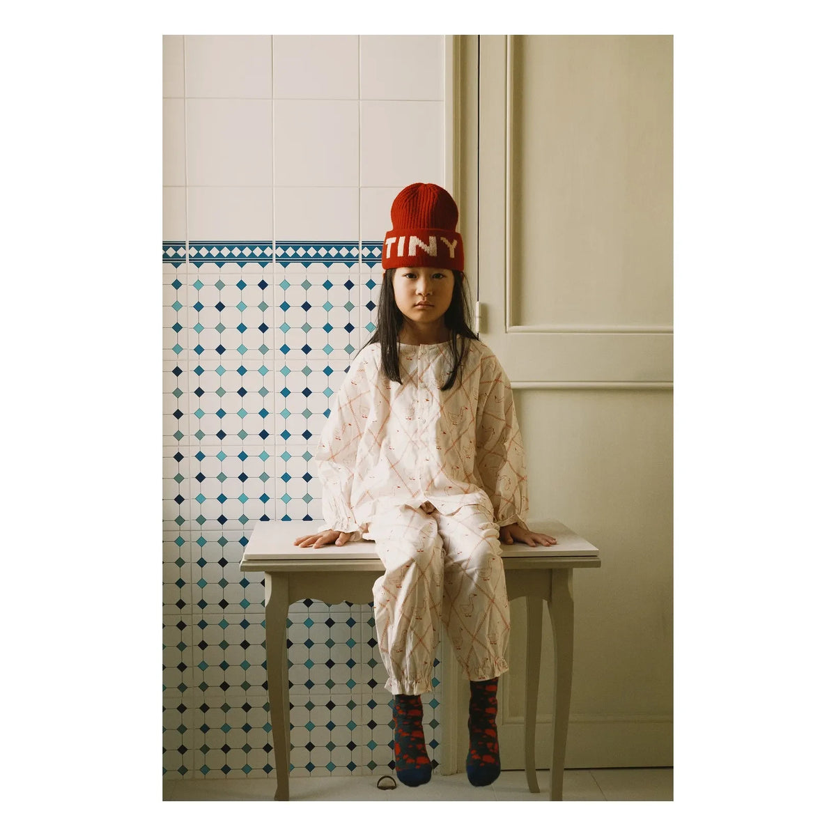 Tinycottons - Pijama "Gansos" | Blanco