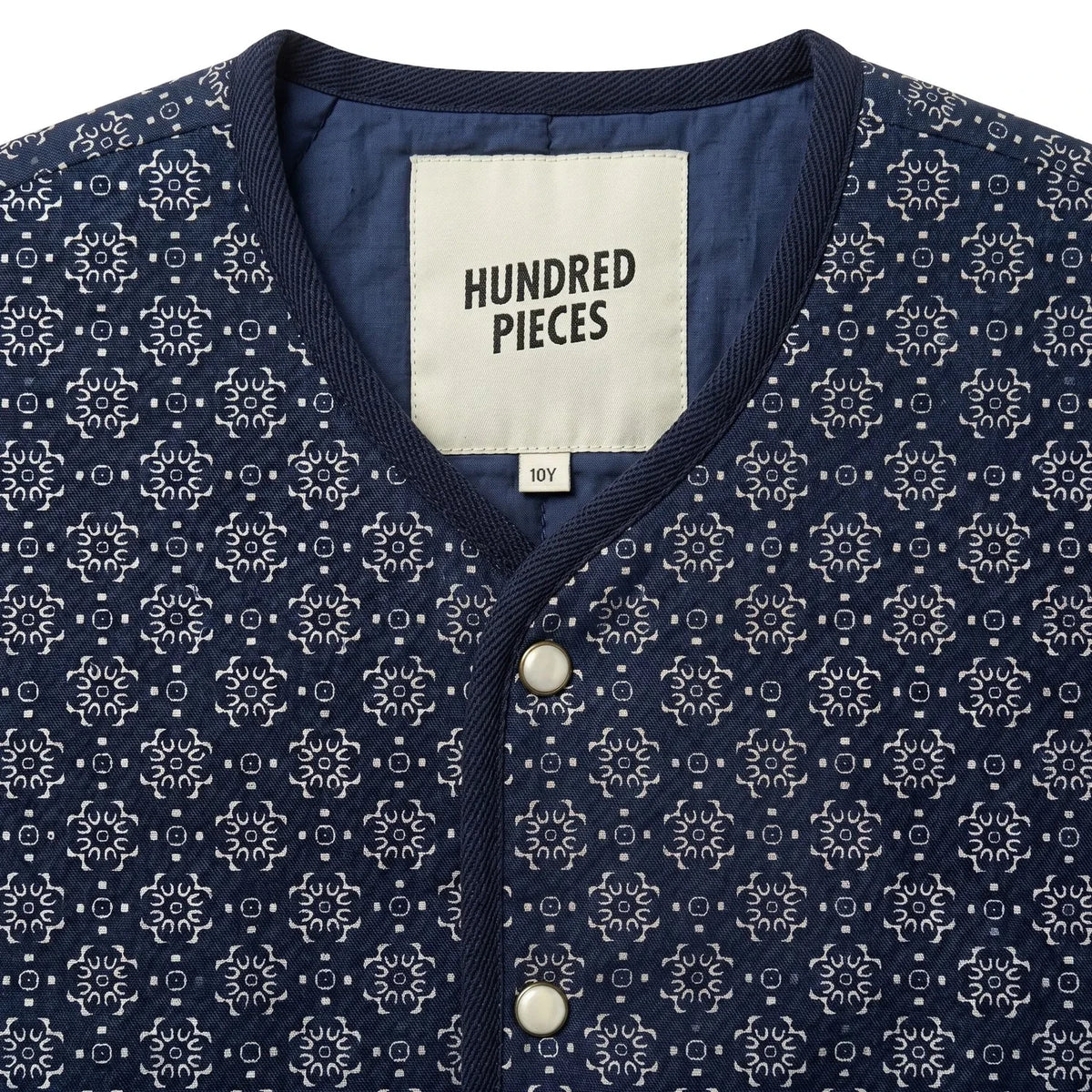 Cien Piezas - Chaqueta Bandana Malya | Azul Índigo