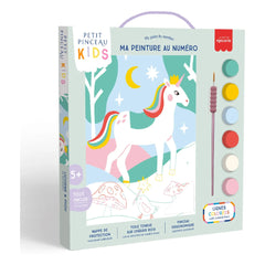La Petite Épicerie - Pintura por números para niños - Unicornio y Piou