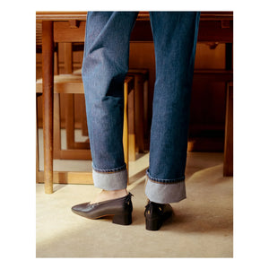 Socque Paris - Tacones Moune | Negro