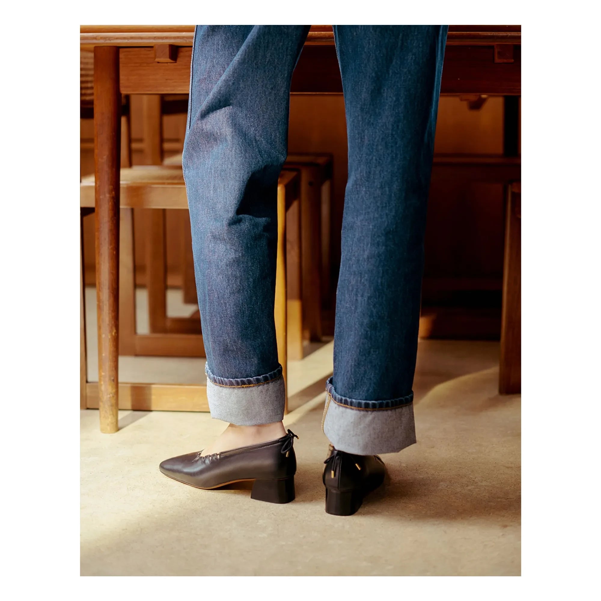Socque Paris - Tacones Moune | Negro