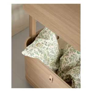 Oliver Furniture - Litera semi-alta Mini+ de roble | Roble