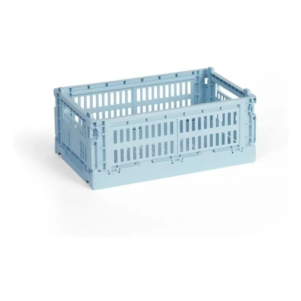 Hay - Cestas de almacenaje plegables | Azul claro