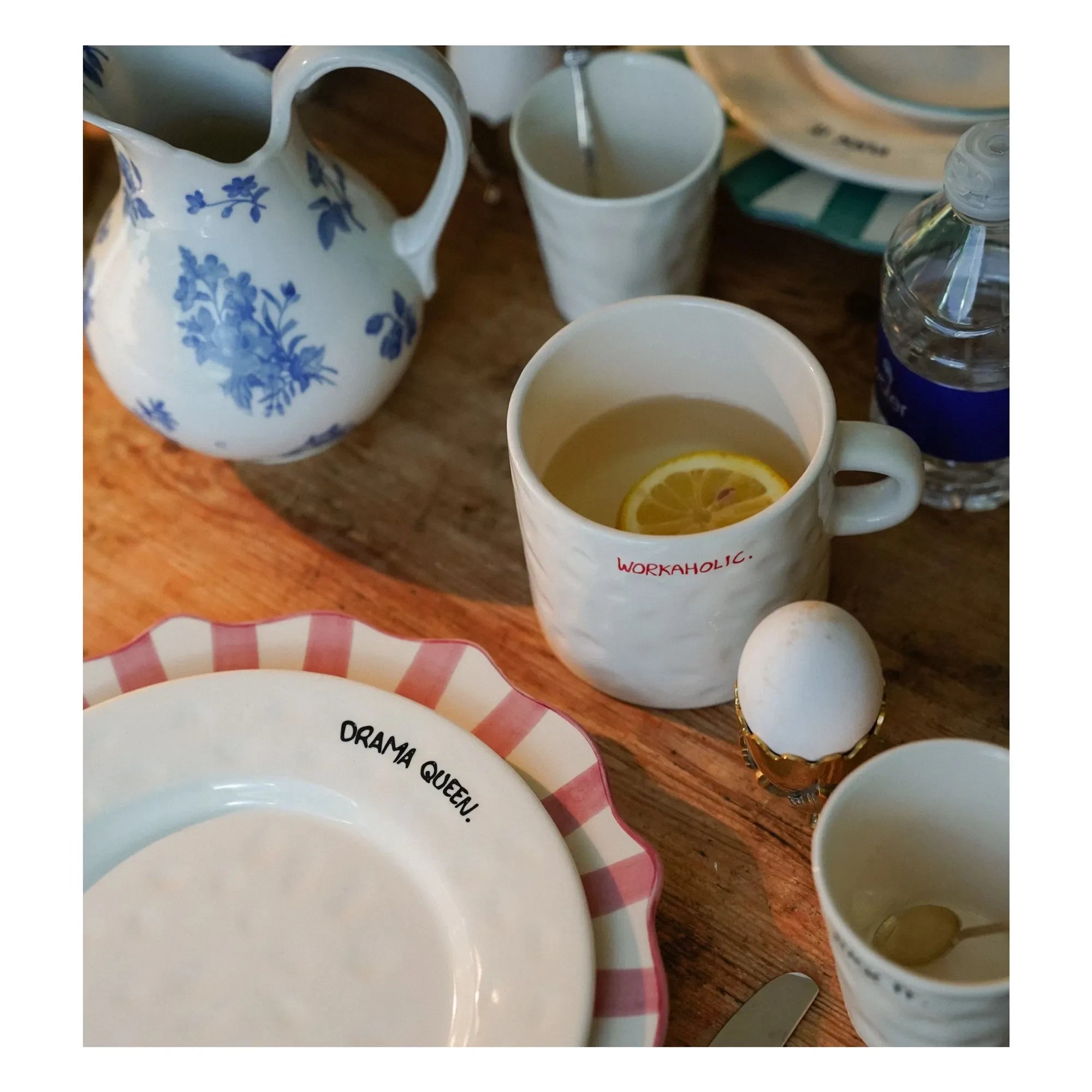 Anna + Nina - Tazas All About Balance - Set de 2 | Crudo