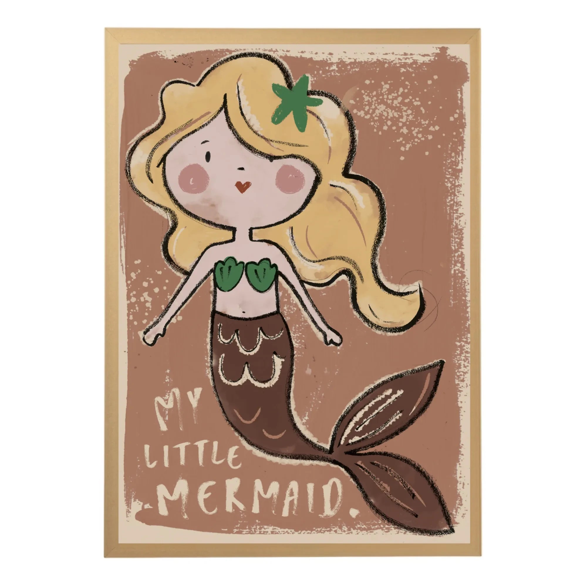 Studio Loco - Póster Grande de Sirena x Smallable