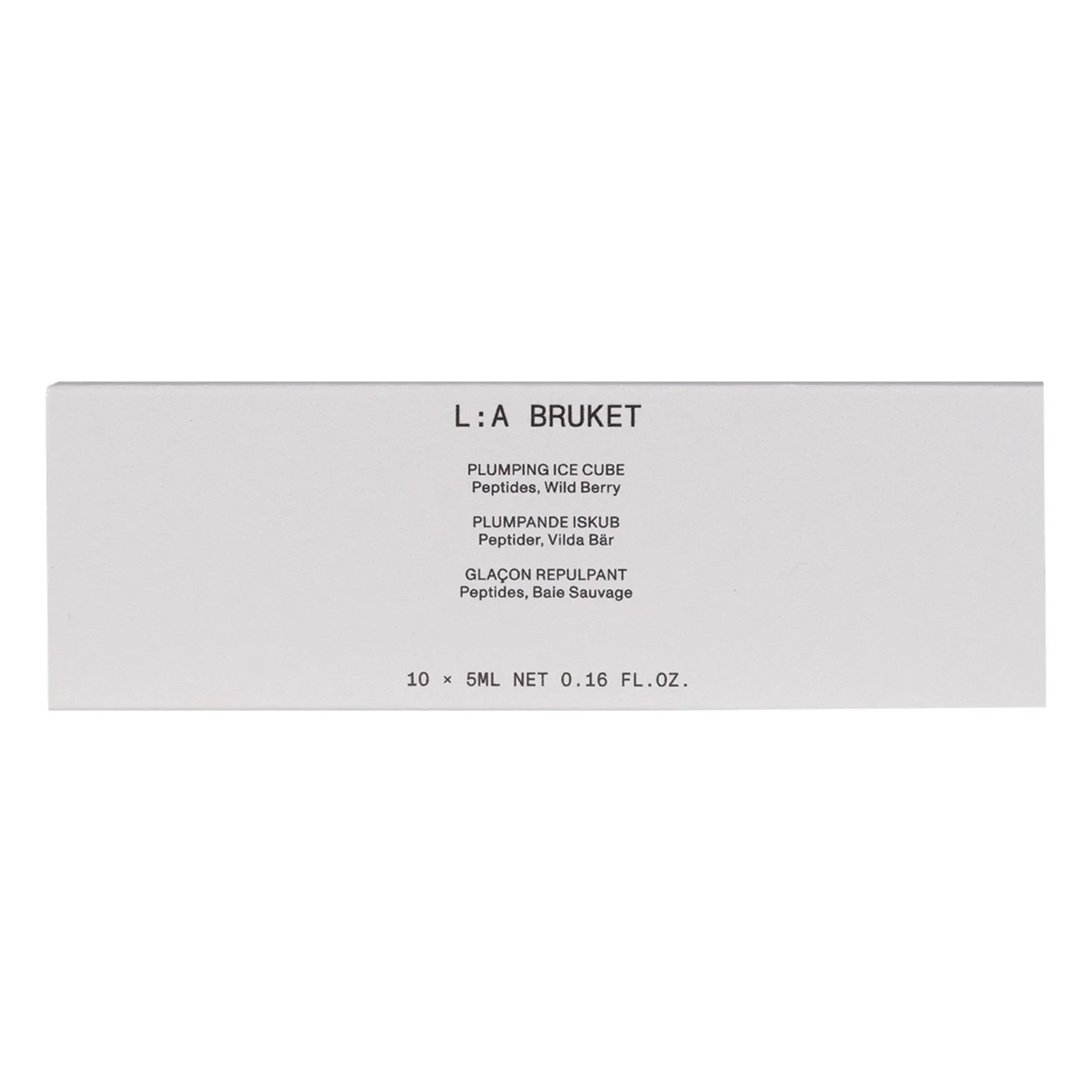 L:A BRUKET - Cubos de hielo voluminizadores 323 - 10 cápsulas