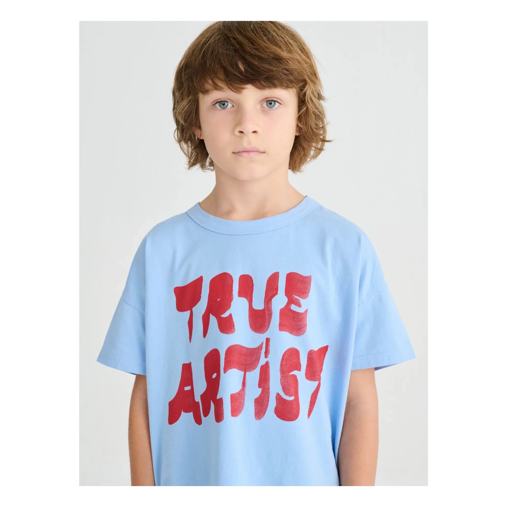 True Artist - Camiseta n.º 1 True Artist Algodón orgánico | Azul claro
