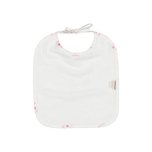 Rose in April - Bib Anna Boum Boum | Blanco