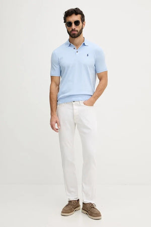 Suelto de Algodón de Manga Corta para Hombre Polo Ralph Lauren
