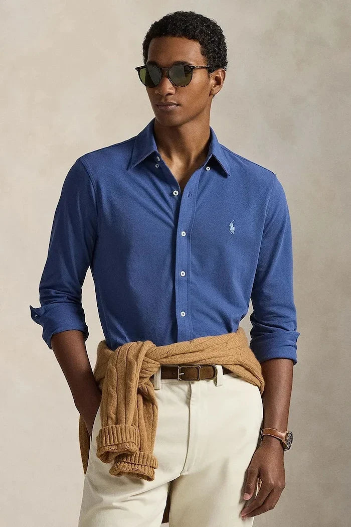 Camisa de algodón Polo Ralph Lauren para hombre