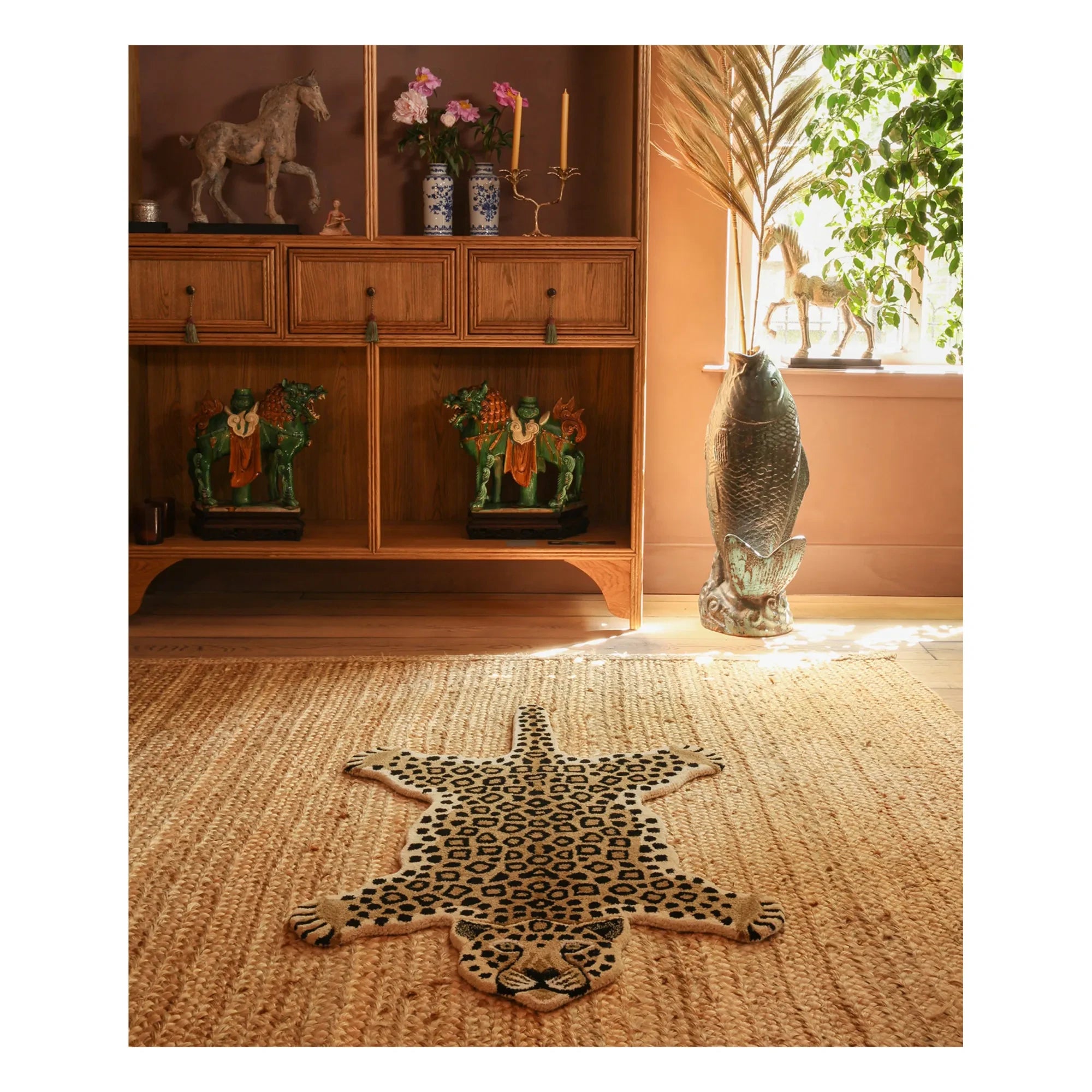 Doing Goods - Alfombra de leopardo