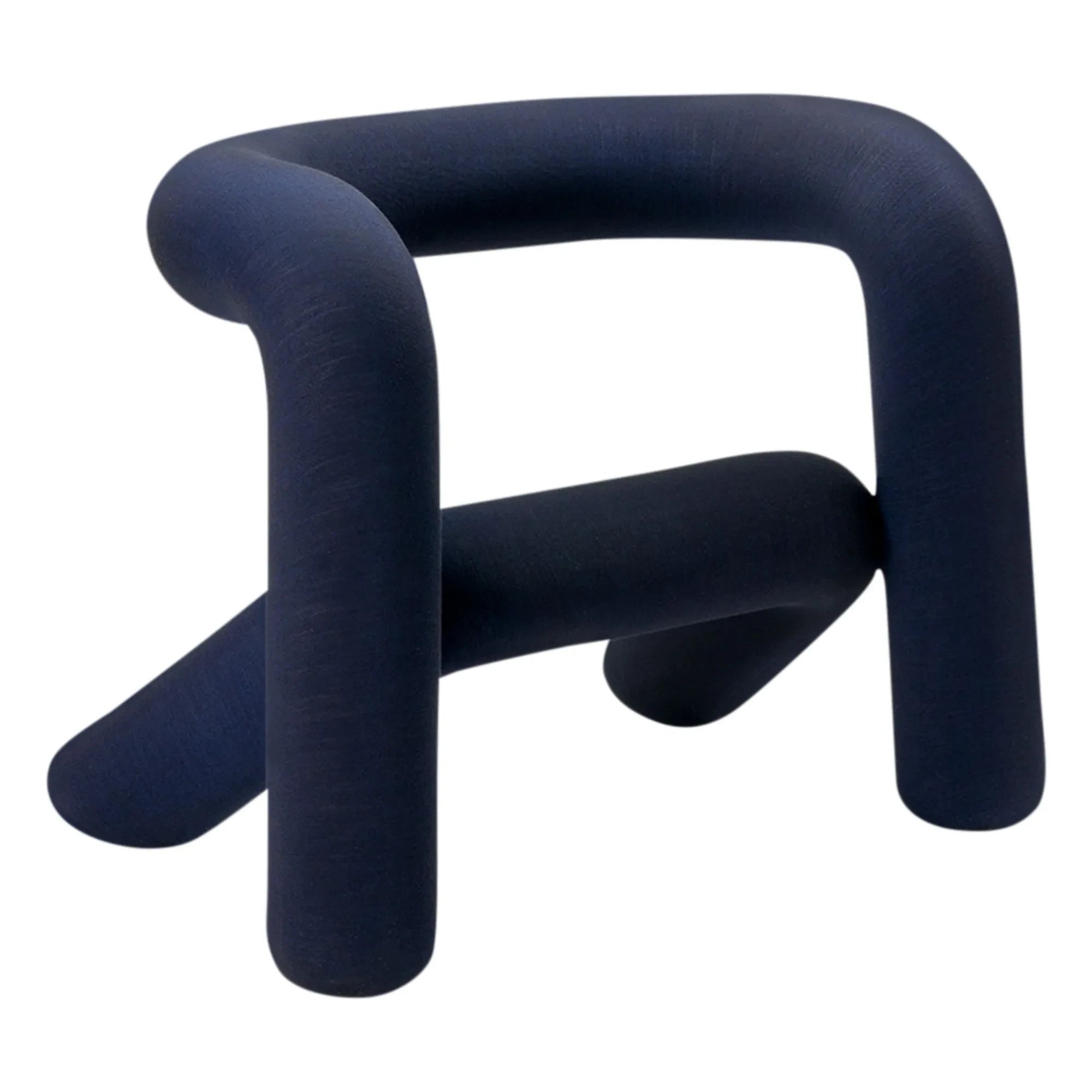 Moustache - Sillón Mixto Atrevido Extra - Big Game | Azul medianoche