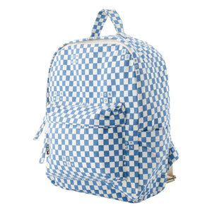 Bonton - PM Mochila Carreaux | Azul Índigo