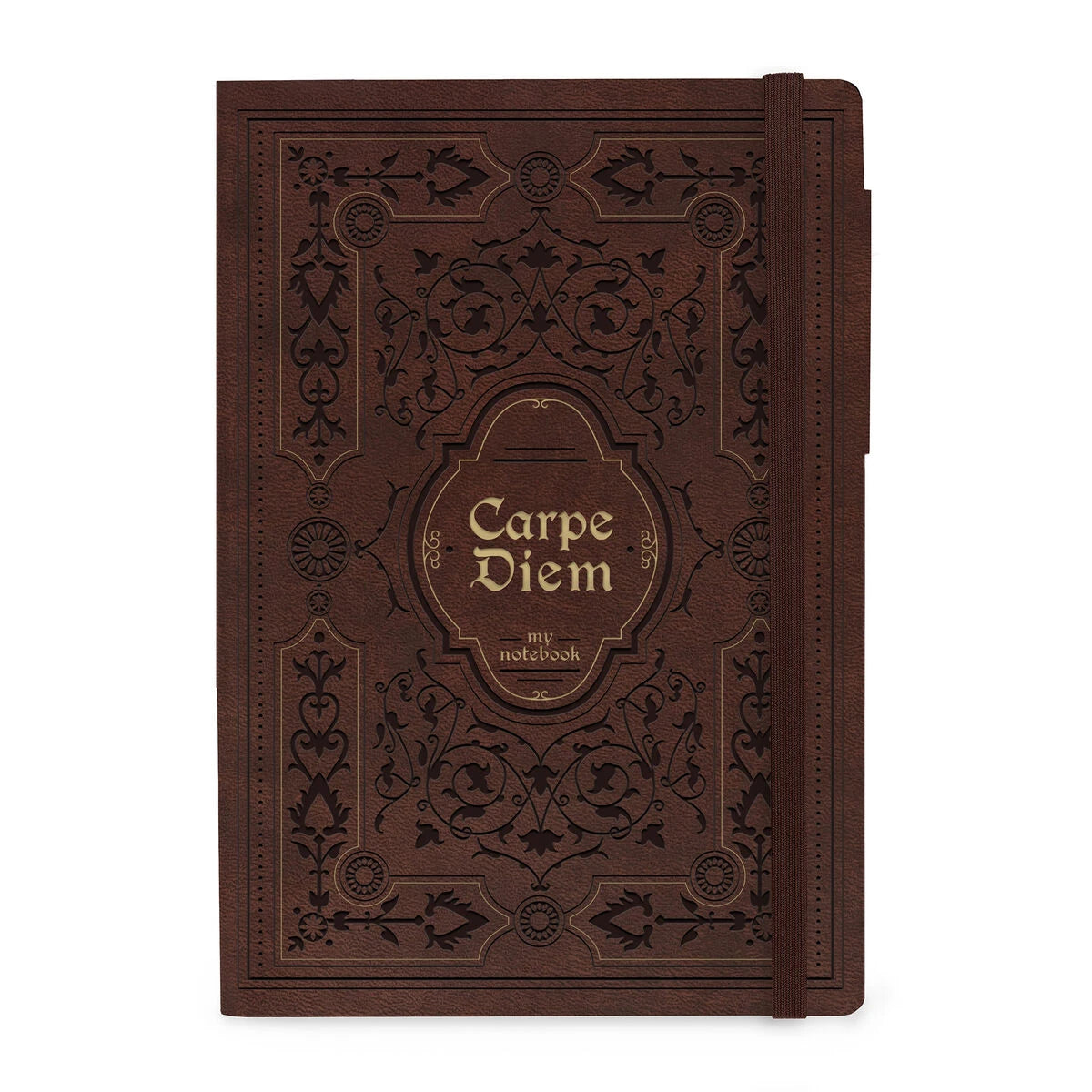 Legami - Cuaderno con Páginas en Blanco y Funda Suave - Carpe Diem - Mi Cuaderno