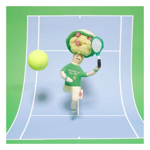 The Furry Folks - Tenis para rascar para humanos | Verde