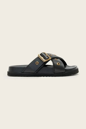 Sandalias planas estilo cowboy Suki de cuero de AllSaints