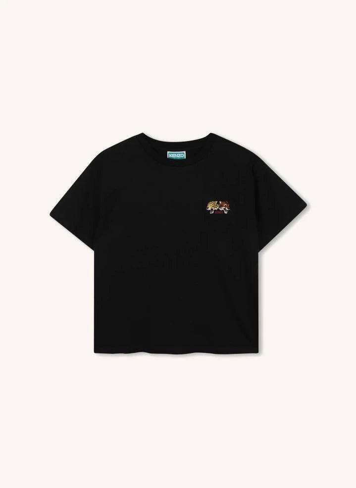 Kenzo - Camiseta con cabeza de tigre | Negra