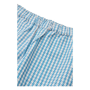 Copenhagen Colors - Pantalones de algodón orgánico con estampado de pata de gallo | Azul