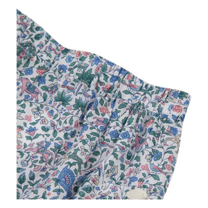 Tartine et Chocolat - Pantalón con volantes Liberty | Blanco