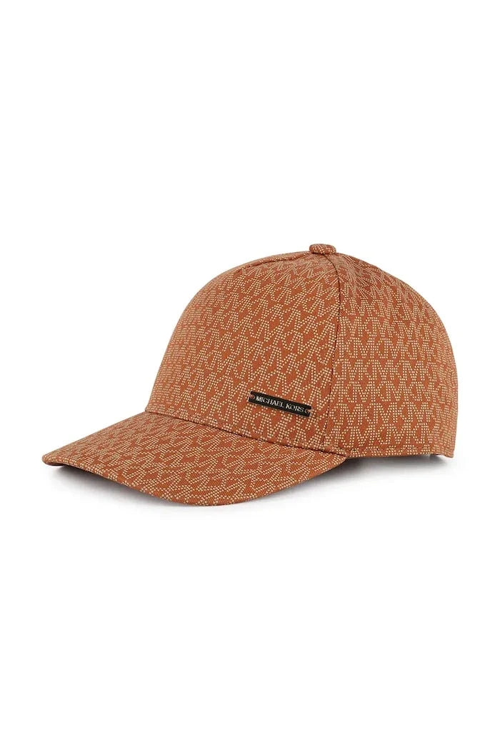 Gorra de visera de algodón para niños de Michael Kors