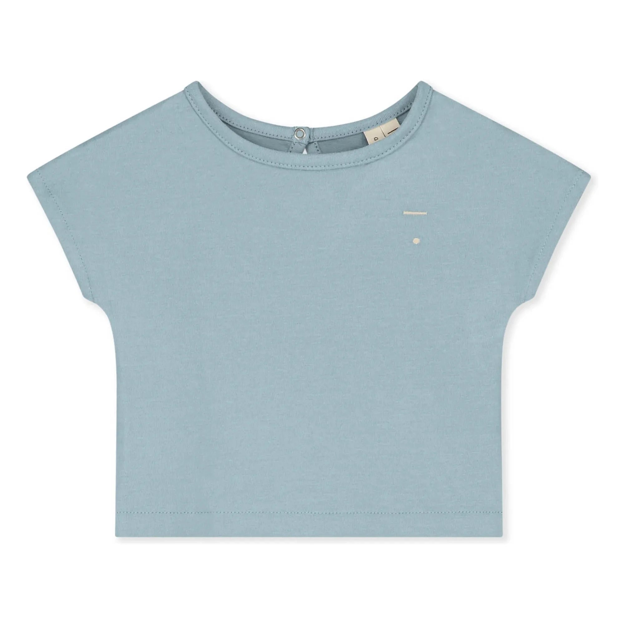 Gray Label - Camiseta de algodón orgánico | Azul claro