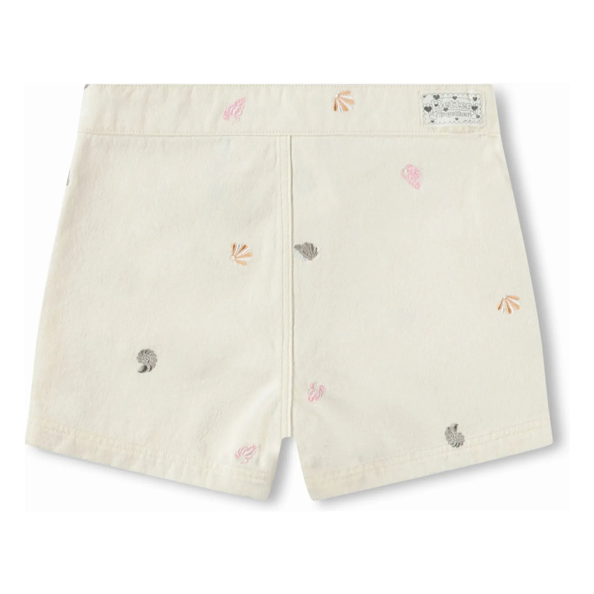 Molo - Short Amanda Coquillages Algodón Orgánico | Crudo