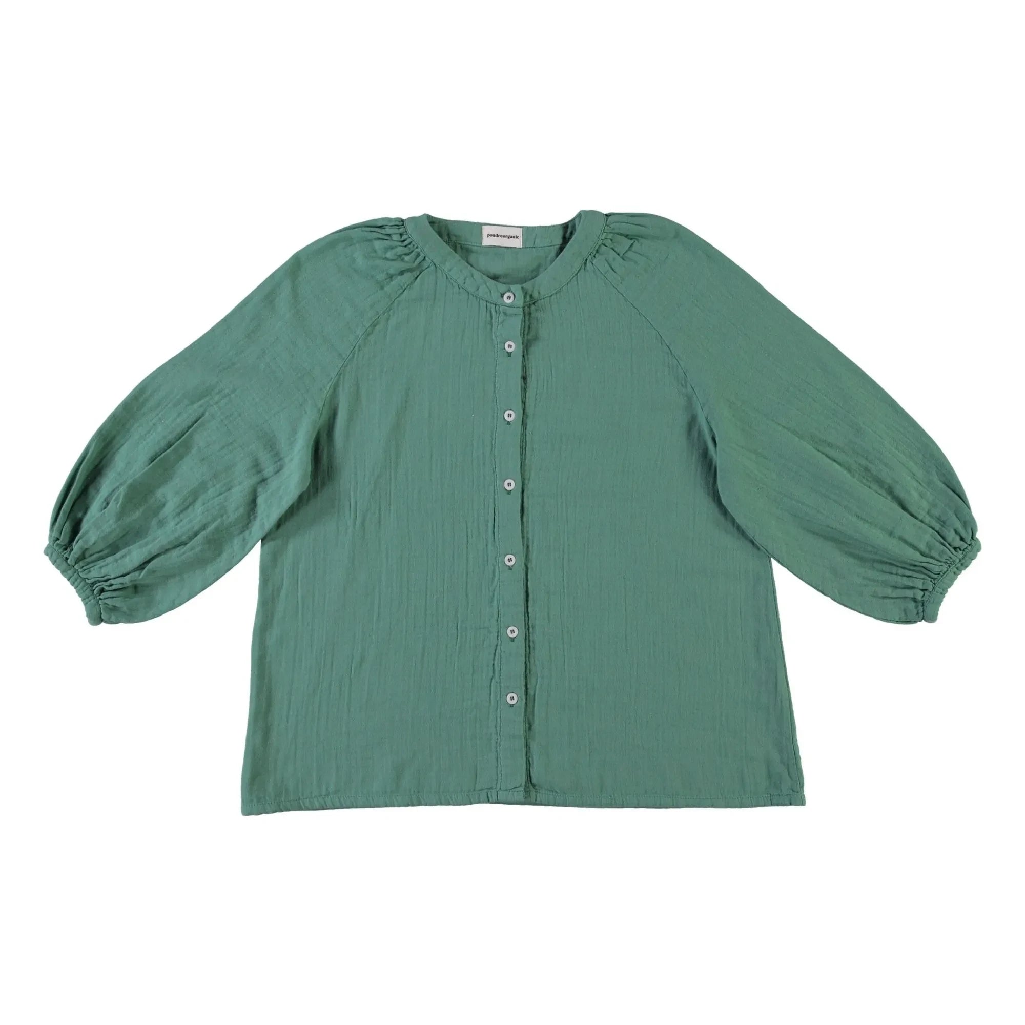 Poudre Organic - Blusa Prímula de Noche | Verde Bosque
