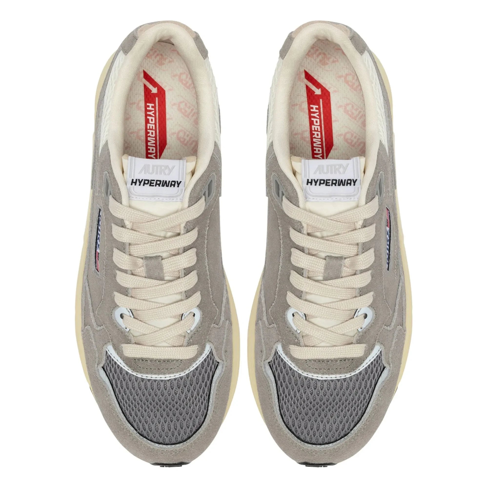 Autry - Hyperway Düşük Süet Sneakers | Gri