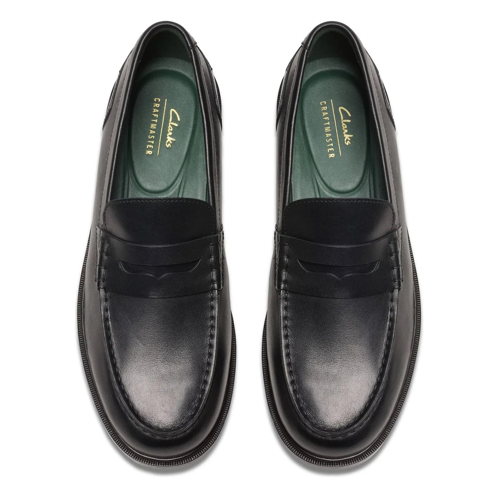Clarks - Craft James Lo Loafer Zapatos de cuero | Negro
