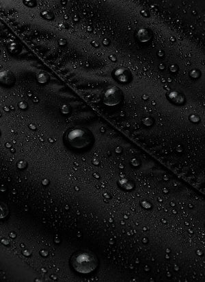 Töastie - Chaleco impermeable acolchado de fibra reciclada | Negro