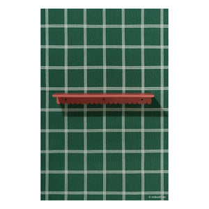 Nobodinoz - Estante de pared Vibes 50x16 cm | Terracota