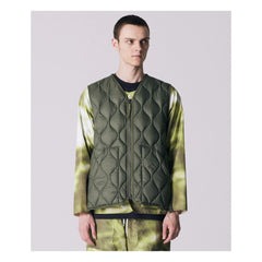 Taion - Chaleco sin mangas militar unisex con cremallera de nailon | Verde oliva
