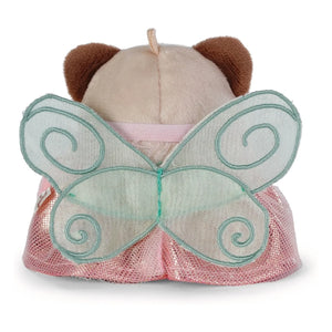 Nici - Peluche de mapache Rakuma de hadas | Rosa