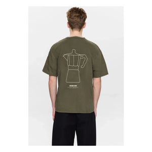 Anerkjendt - Camiseta italiana Akvillads | Verde oscuro