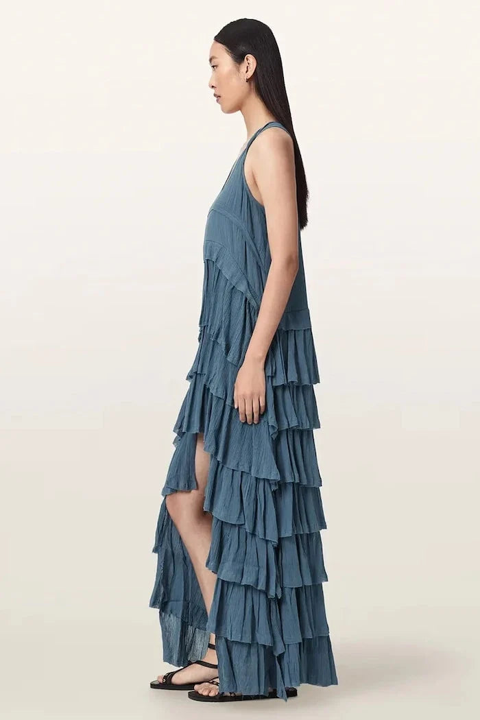 AllSaints vestido de algodón CAVARLY