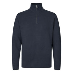 Samsoe Samsoe - Sudadera Gunan con Media Cremallera | Azul Oscuro