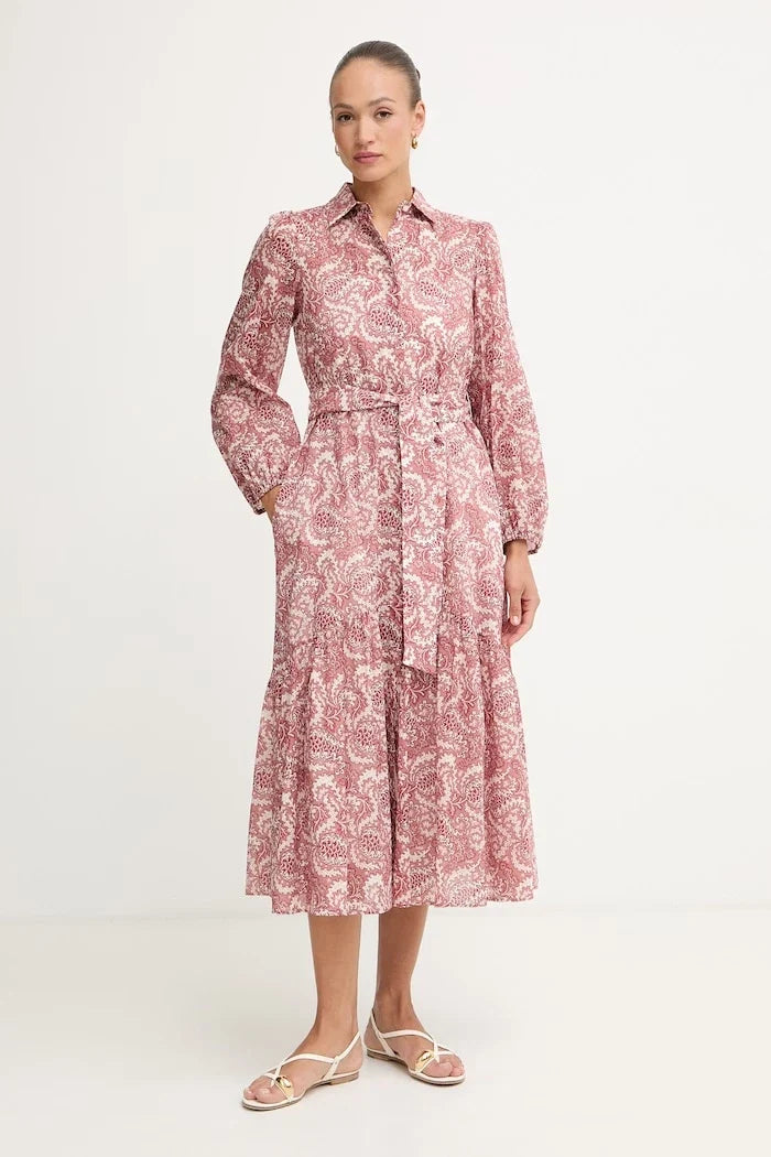 Vestido de verano de algodón Weekend Max Mara OBOLI