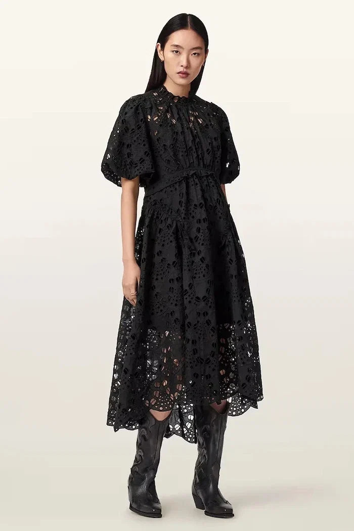 AllSaints Vestido acampanado ODETTE