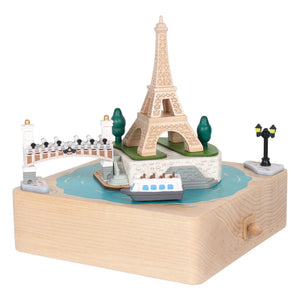 Wooderful life - Caja de música Torre Eiffel